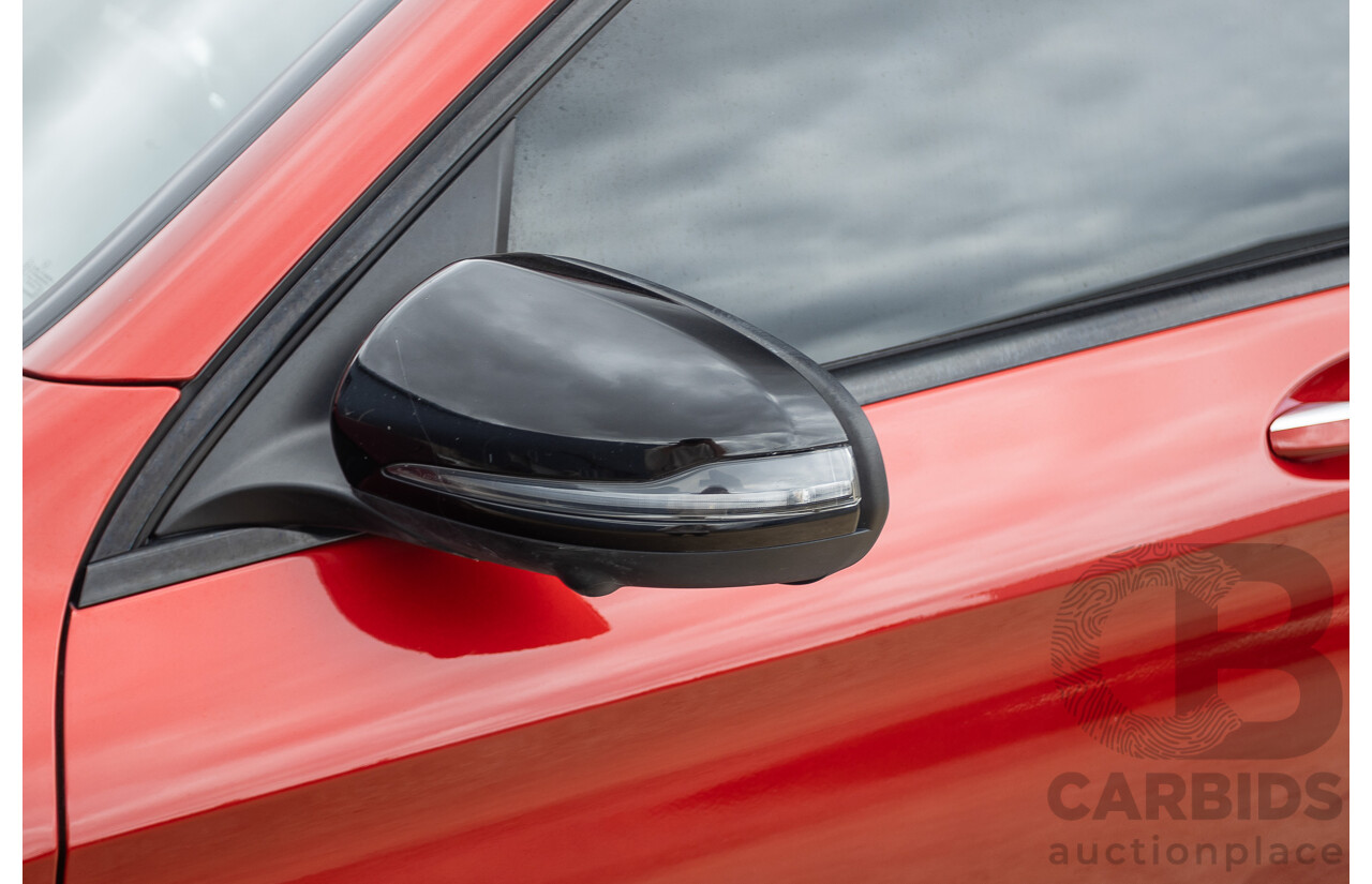 2/2020 Mercedes-Benz GLC300 4MATIC (AWD) X253 MY20 4D Wagon Designo Hyacinth Red Turbo 2.0L