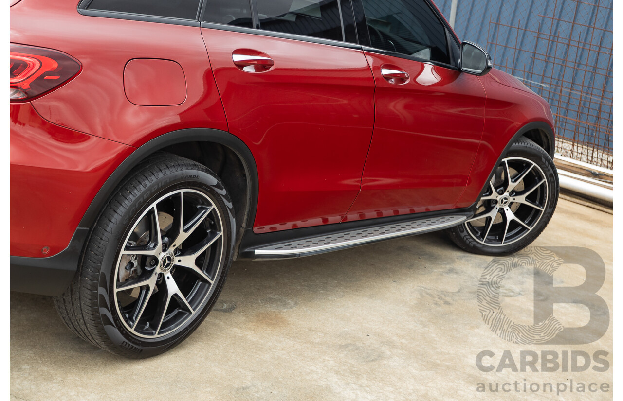 2/2020 Mercedes-Benz GLC300 4MATIC (AWD) X253 MY20 4D Wagon Designo Hyacinth Red Turbo 2.0L