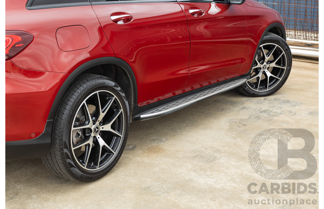 2/2020 Mercedes-Benz GLC300 4MATIC (AWD) X253 MY20 4D Wagon Designo Hyacinth Red Turbo 2.0L