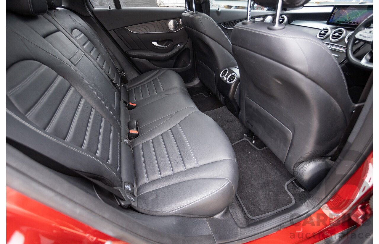 2/2020 Mercedes-Benz GLC300 4MATIC (AWD) X253 MY20 4D Wagon Designo Hyacinth Red Turbo 2.0L