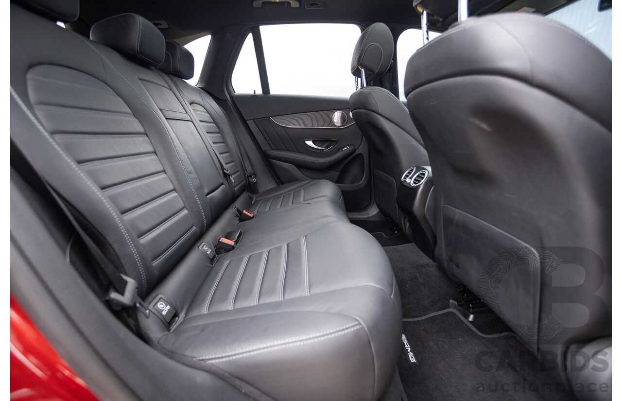 2/2020 Mercedes-Benz GLC300 4MATIC (AWD) X253 MY20 4D Wagon Designo Hyacinth Red Turbo 2.0L