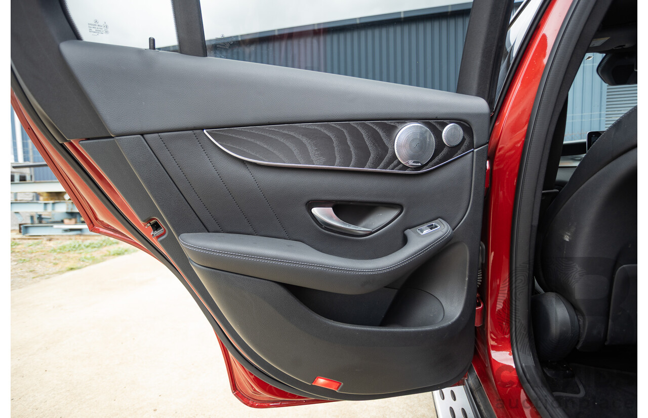 2/2020 Mercedes-Benz GLC300 4MATIC (AWD) X253 MY20 4D Wagon Designo Hyacinth Red Turbo 2.0L