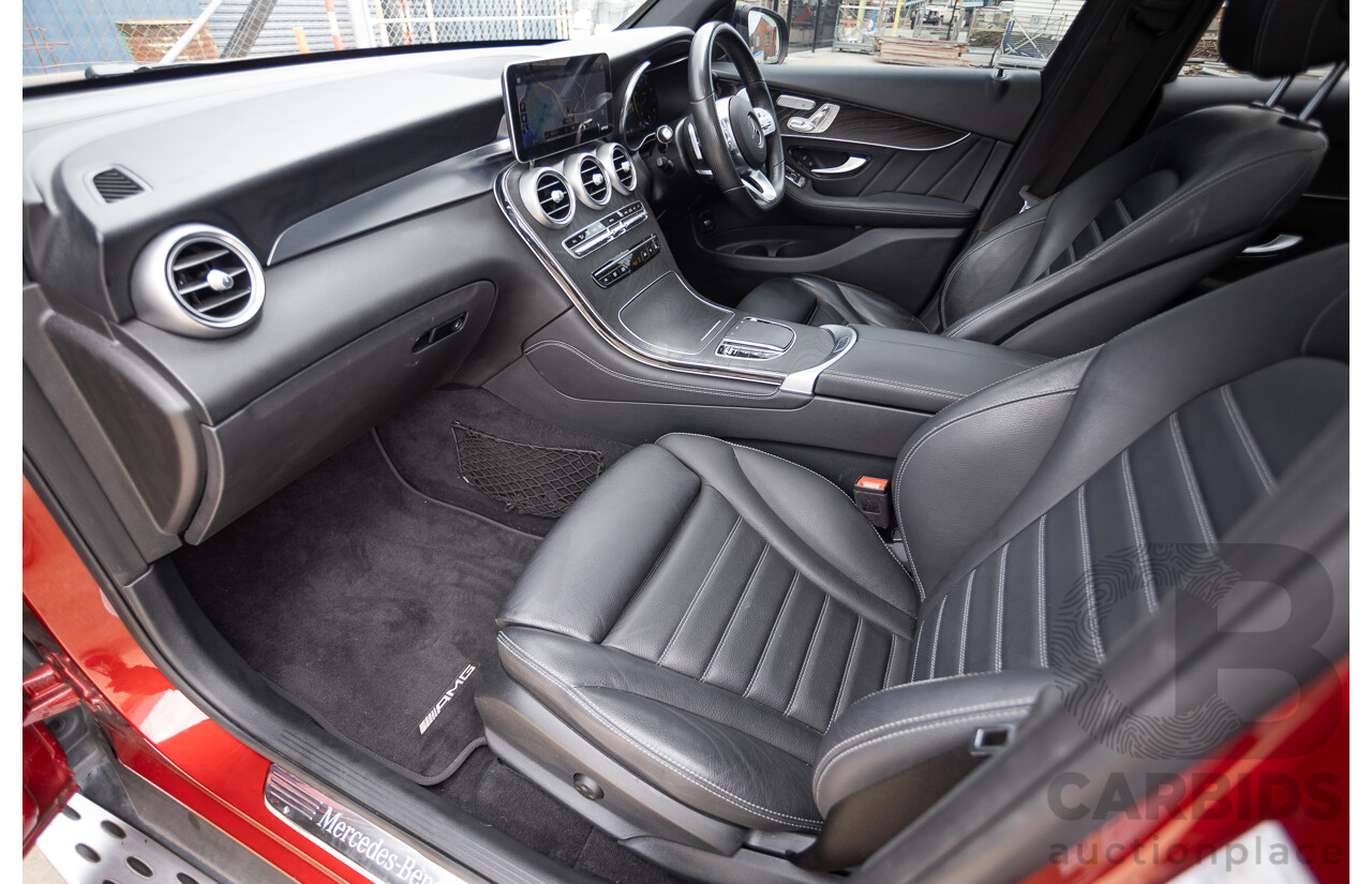 2/2020 Mercedes-Benz GLC300 4MATIC (AWD) X253 MY20 4D Wagon Designo Hyacinth Red Turbo 2.0L