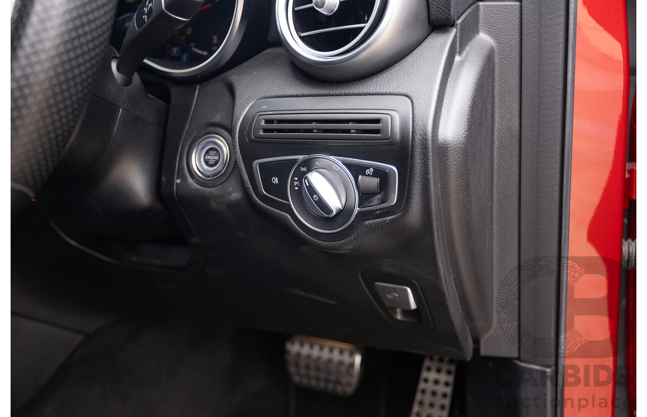 2/2020 Mercedes-Benz GLC300 4MATIC (AWD) X253 MY20 4D Wagon Designo Hyacinth Red Turbo 2.0L