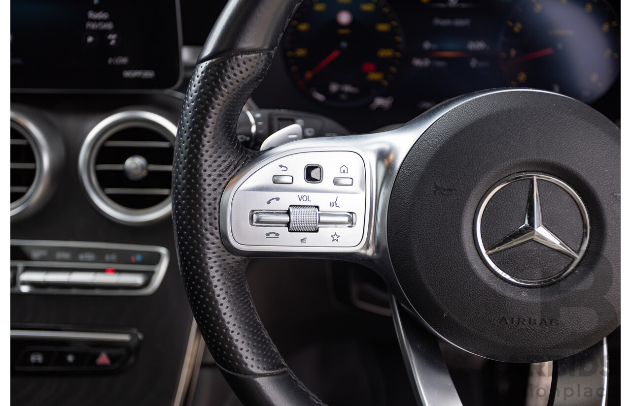 2/2020 Mercedes-Benz GLC300 4MATIC (AWD) X253 MY20 4D Wagon Designo Hyacinth Red Turbo 2.0L