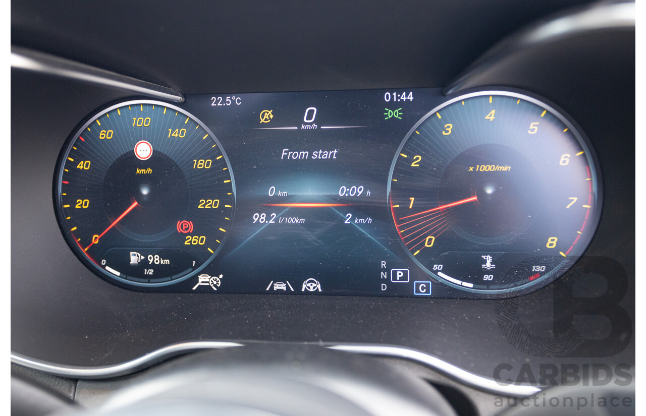 2/2020 Mercedes-Benz GLC300 4MATIC (AWD) X253 MY20 4D Wagon Designo Hyacinth Red Turbo 2.0L