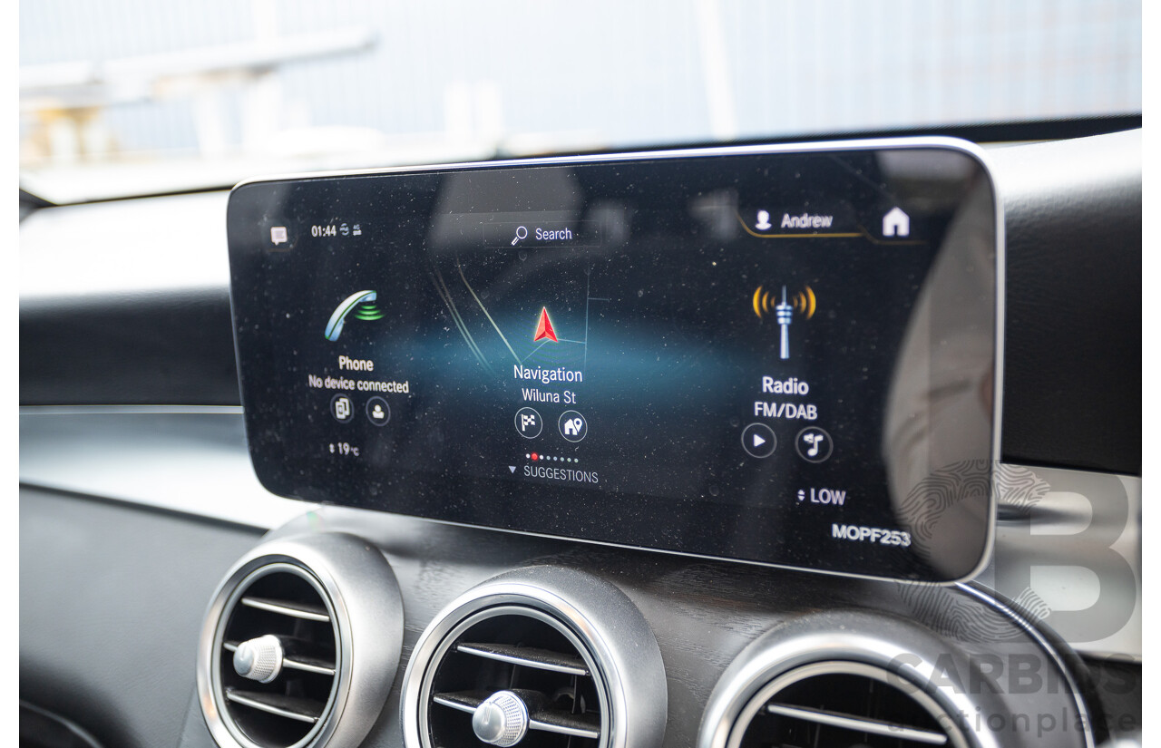 2/2020 Mercedes-Benz GLC300 4MATIC (AWD) X253 MY20 4D Wagon Designo Hyacinth Red Turbo 2.0L