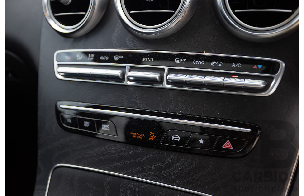 2/2020 Mercedes-Benz GLC300 4MATIC (AWD) X253 MY20 4D Wagon Designo Hyacinth Red Turbo 2.0L