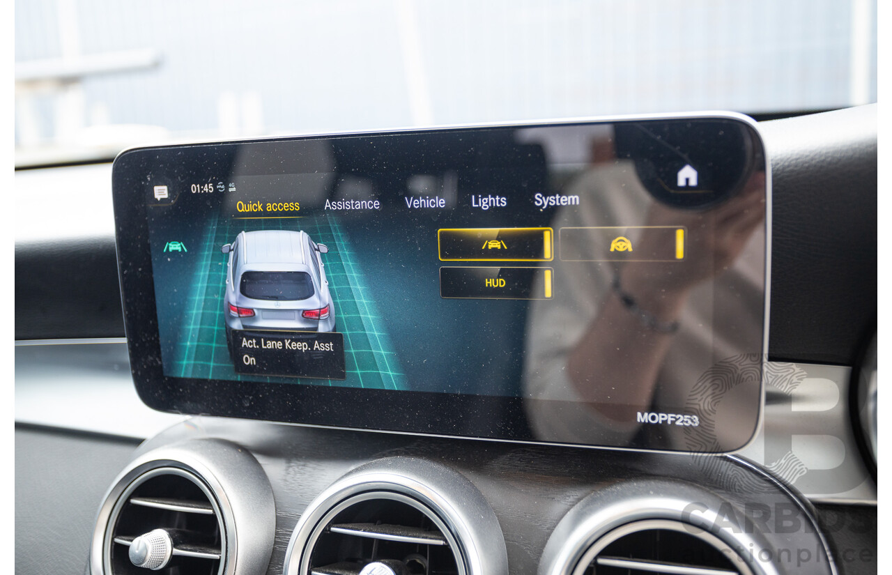 2/2020 Mercedes-Benz GLC300 4MATIC (AWD) X253 MY20 4D Wagon Designo Hyacinth Red Turbo 2.0L