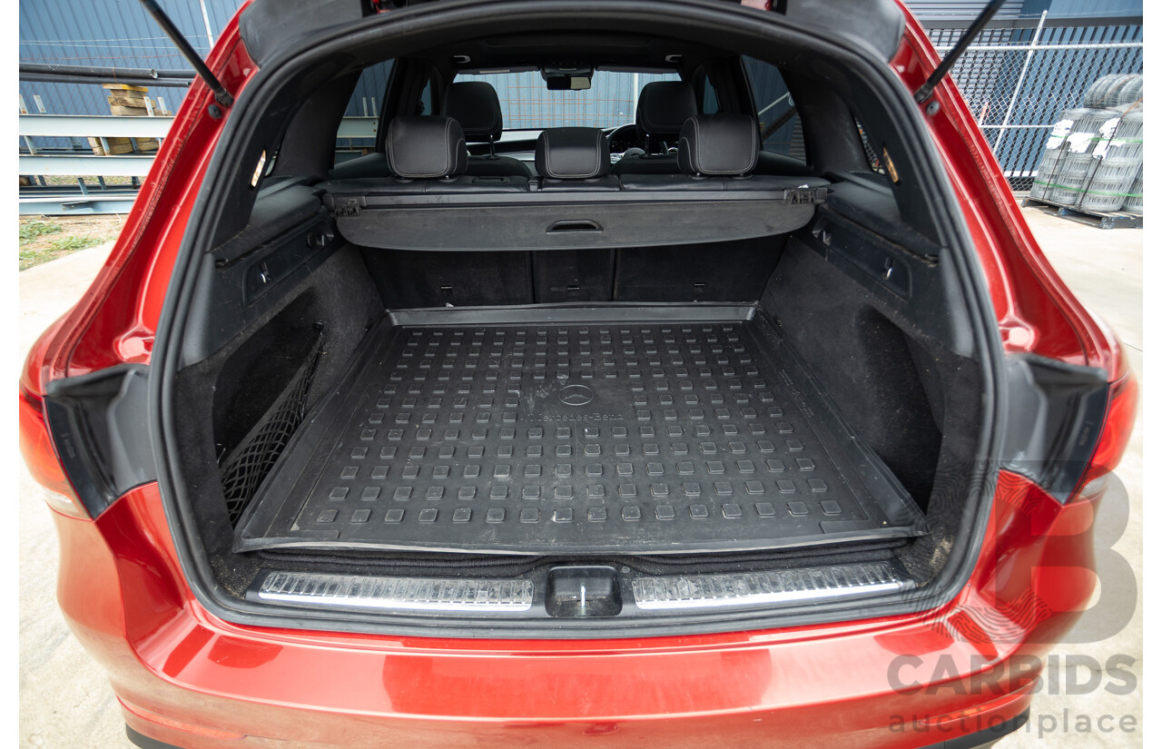 2/2020 Mercedes-Benz GLC300 4MATIC (AWD) X253 MY20 4D Wagon Designo Hyacinth Red Turbo 2.0L