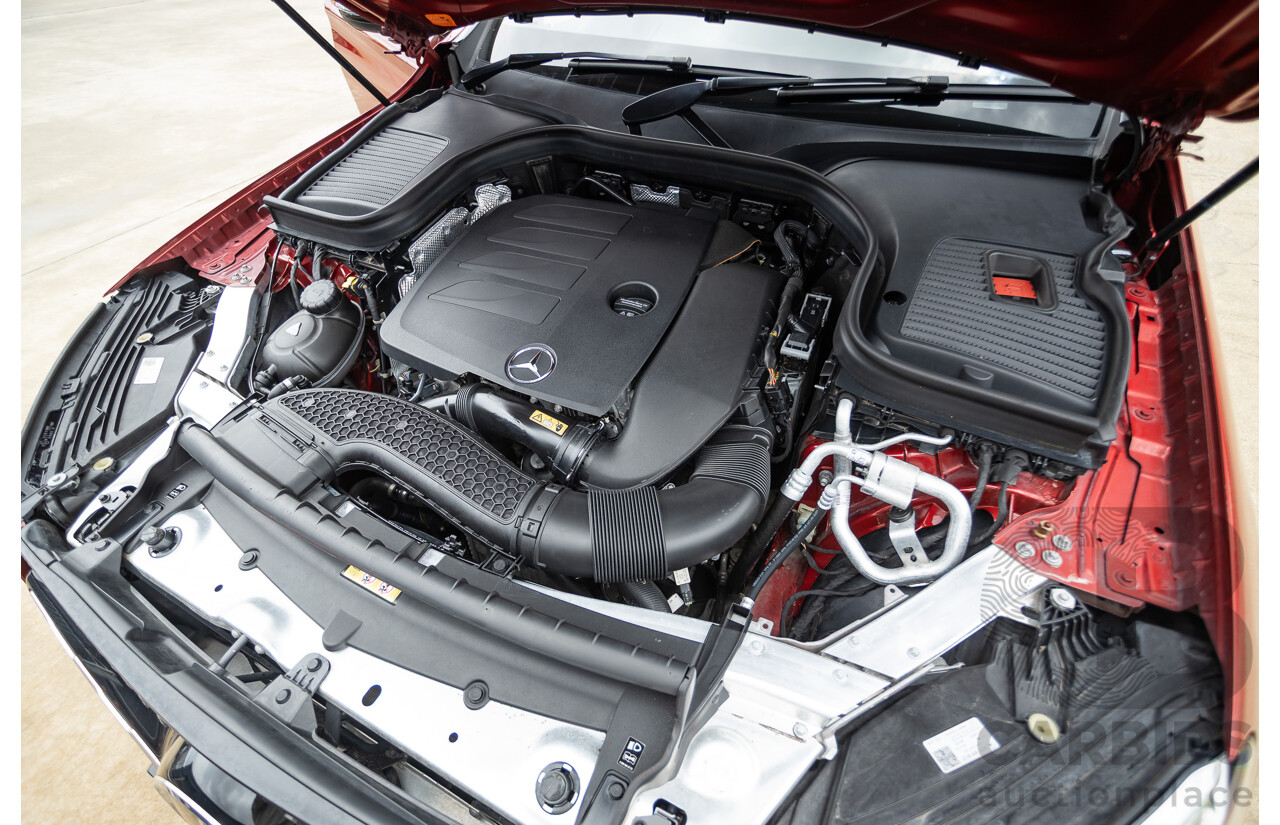 2/2020 Mercedes-Benz GLC300 4MATIC (AWD) X253 MY20 4D Wagon Designo Hyacinth Red Turbo 2.0L