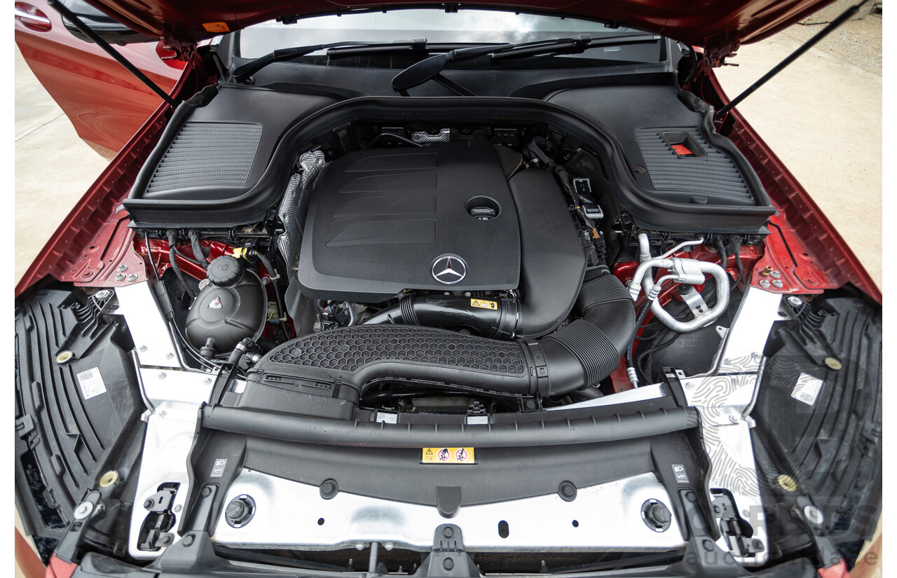 2/2020 Mercedes-Benz GLC300 4MATIC (AWD) X253 MY20 4D Wagon Designo Hyacinth Red Turbo 2.0L