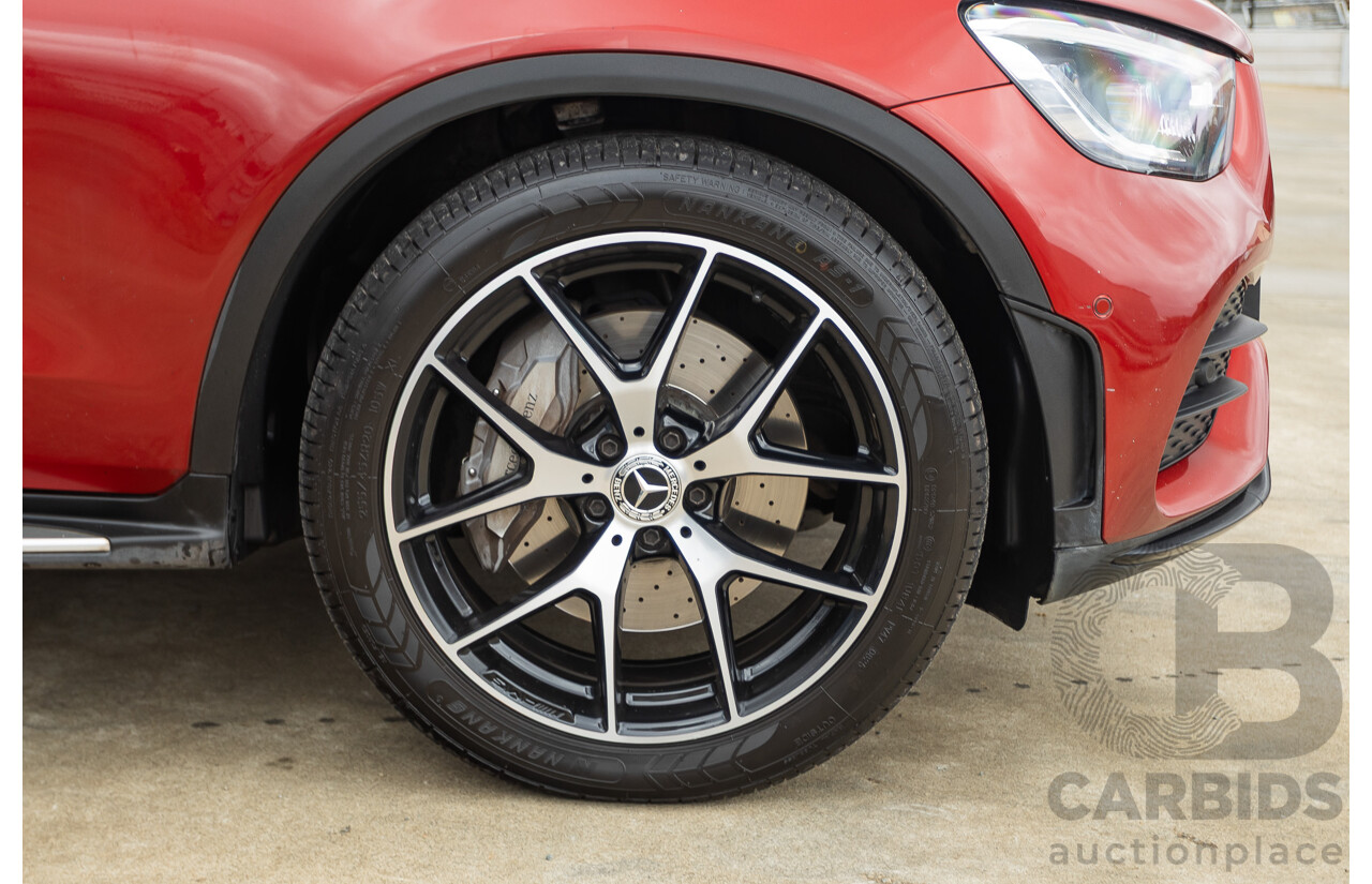 2/2020 Mercedes-Benz GLC300 4MATIC (AWD) X253 MY20 4D Wagon Designo Hyacinth Red Turbo 2.0L