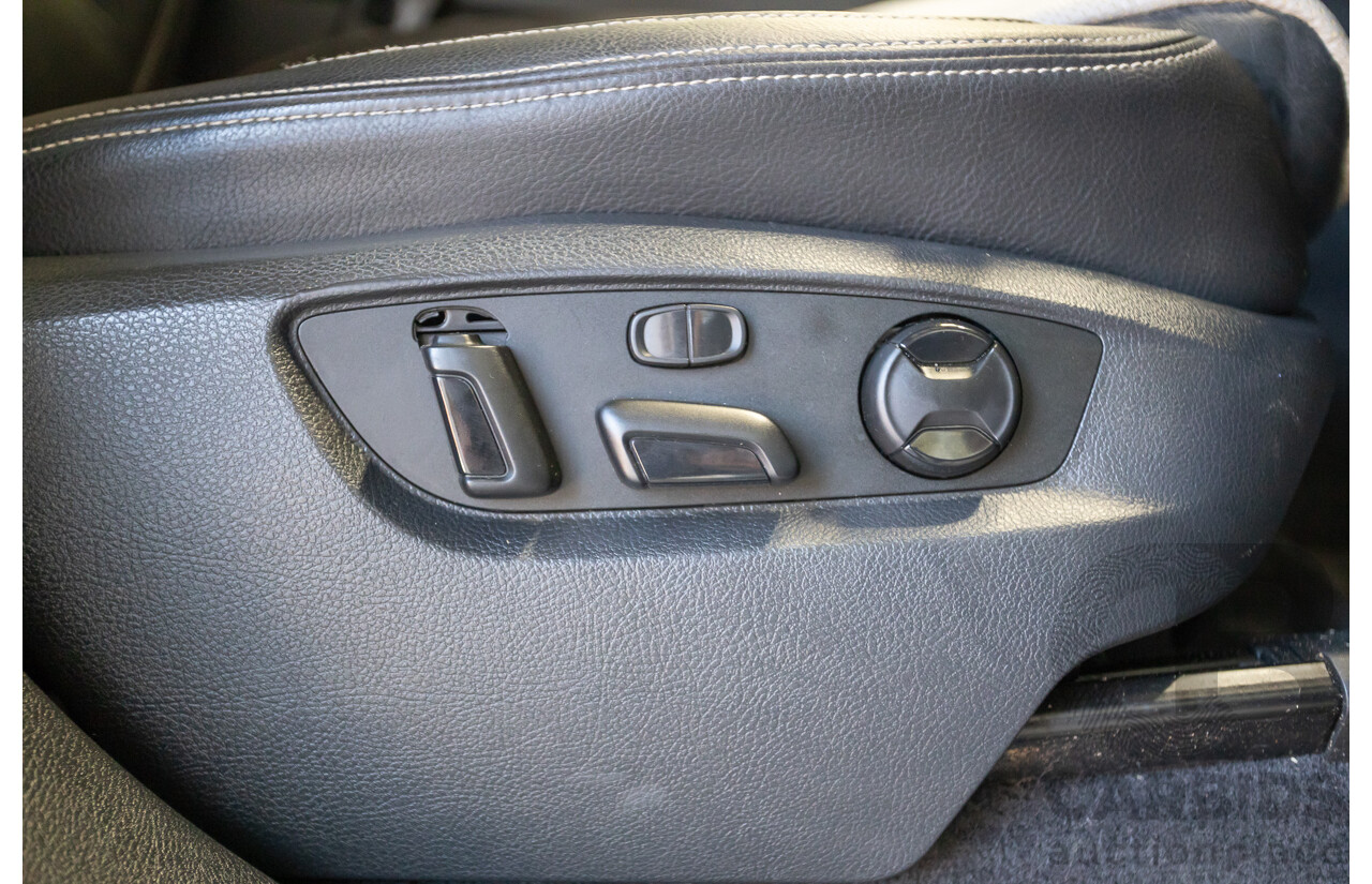 11/2017 Volkswagen Touareg 150 TDI Monochrome (AWD) 7P MY18 4D Wagon Canyon Grey Turbo Diesel 3.0L