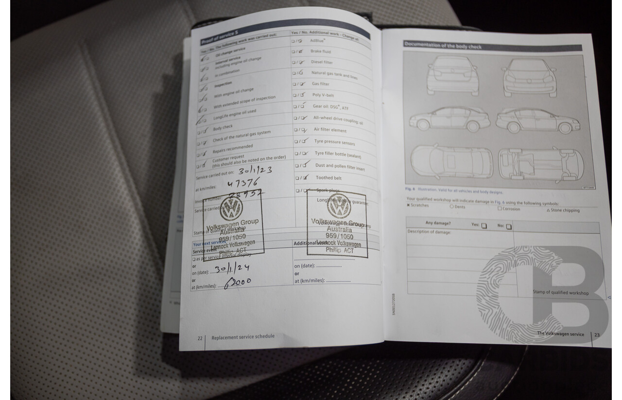 11/2017 Volkswagen Touareg 150 TDI Monochrome (AWD) 7P MY18 4D Wagon Canyon Grey Turbo Diesel 3.0L