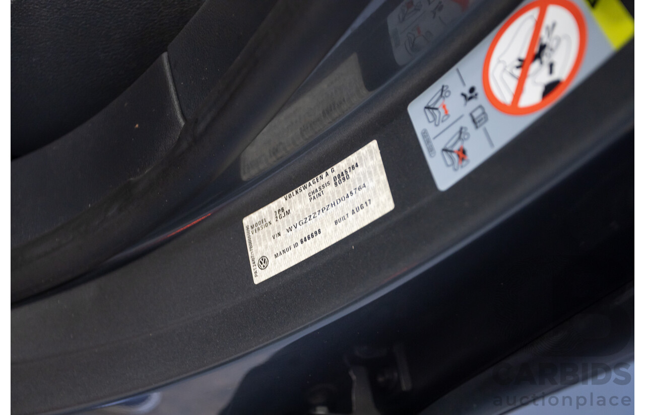 11/2017 Volkswagen Touareg 150 TDI Monochrome (AWD) 7P MY18 4D Wagon Canyon Grey Turbo Diesel 3.0L