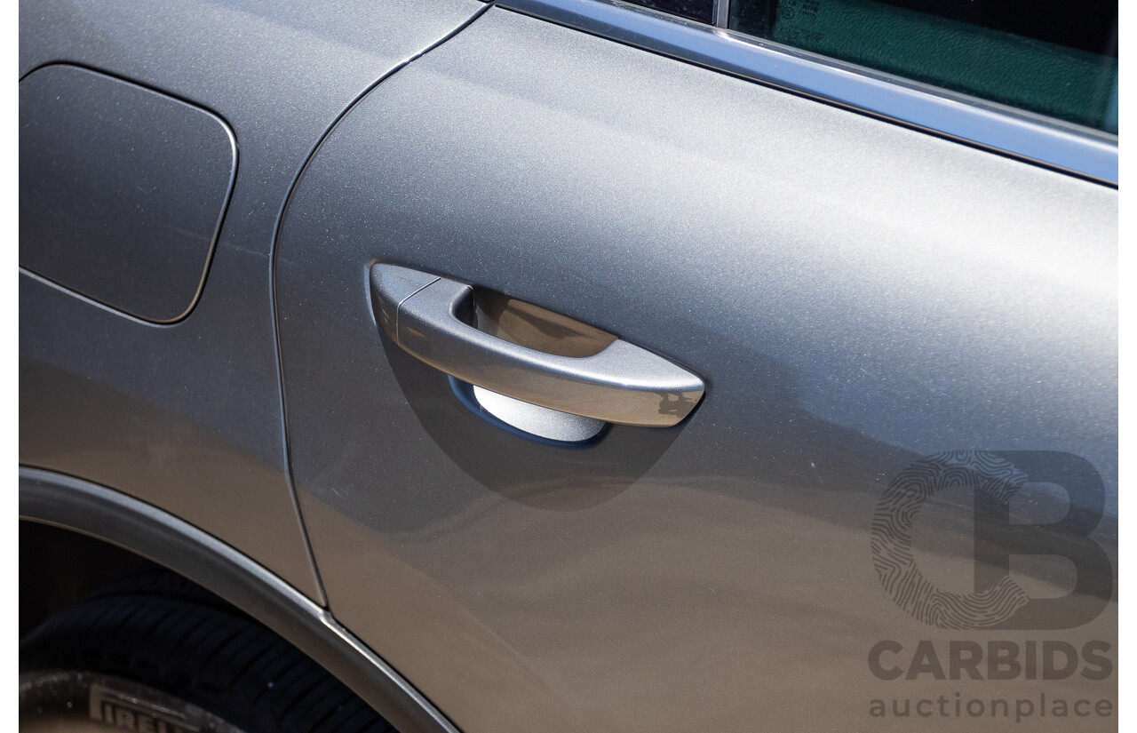 11/2017 Volkswagen Touareg 150 TDI Monochrome (AWD) 7P MY18 4D Wagon Canyon Grey Turbo Diesel 3.0L