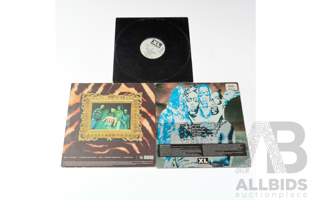 Collection of Three Early Prodigy 12 Inch Singles Including Charly (Pandemonium), One Love & Firestarter