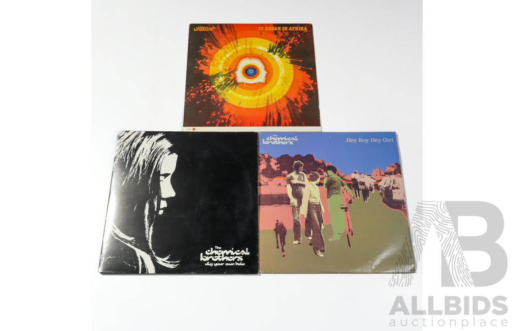 The Chemical Brothers: Dig Your Own Hole Double LP with Two 12-Inch Singles