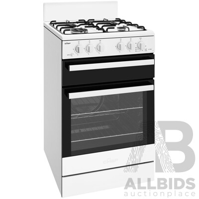 CHEF CFG501WBNG 54cm Freestanding Gas Cooker - ORP: $829 - Brand New
