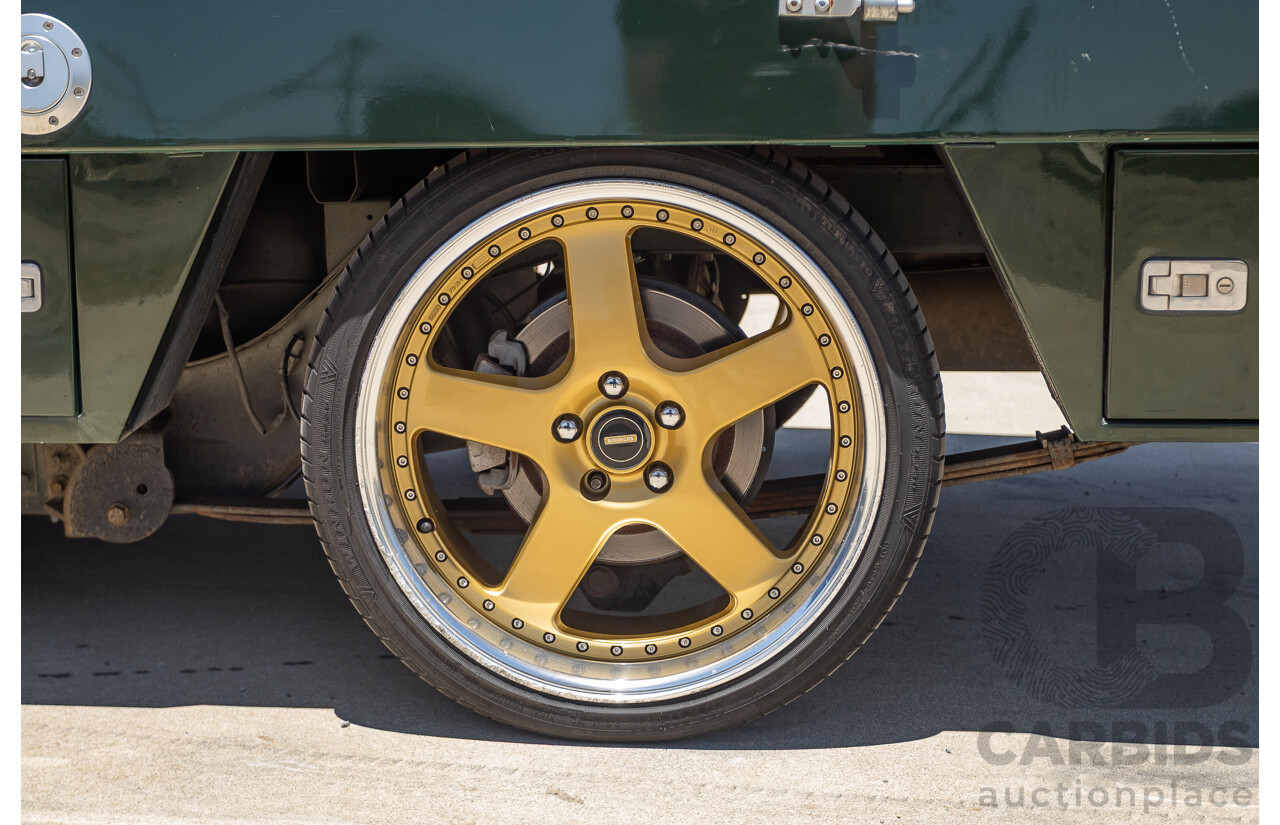 6/2003 Ford BA Falcon XR6T 2d Utility Harvest Green Metallic Turbo 4.0L - Modified