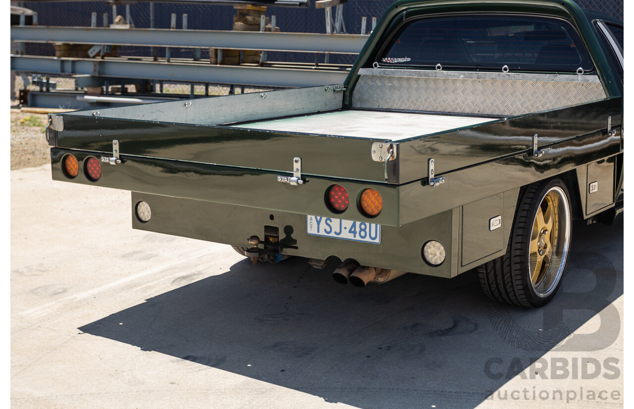 6/2003 Ford BA Falcon XR6T 2d Utility Harvest Green Metallic Turbo 4.0L - Modified