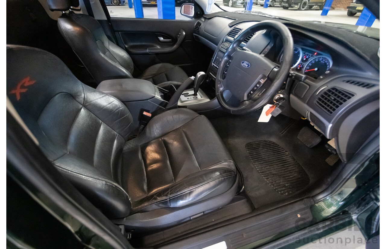 6/2003 Ford BA Falcon XR6T 2d Utility Harvest Green Metallic Turbo 4.0L - Modified