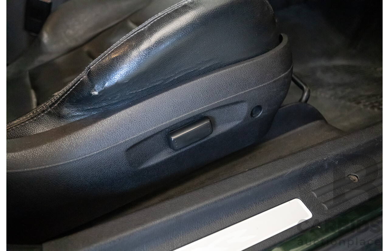 6/2003 Ford BA Falcon XR6T 2d Utility Harvest Green Metallic Turbo 4.0L - Modified