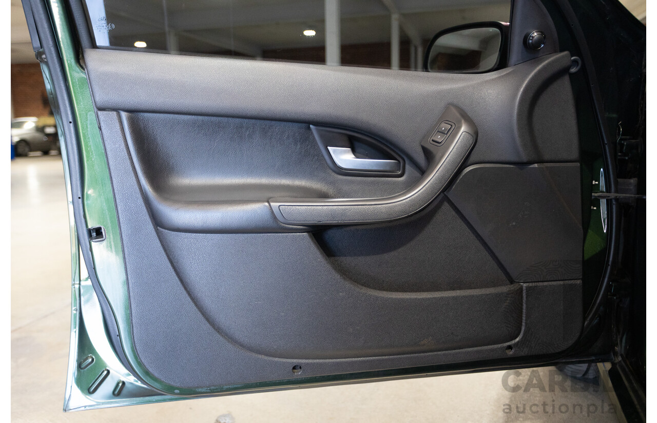 6/2003 Ford BA Falcon XR6T 2d Utility Harvest Green Metallic Turbo 4.0L - Modified