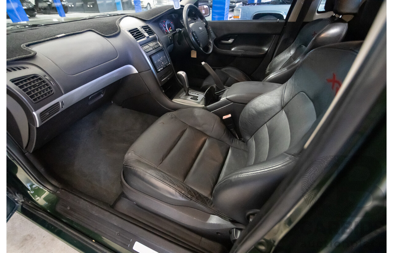 6/2003 Ford BA Falcon XR6T 2d Utility Harvest Green Metallic Turbo 4.0L - Modified