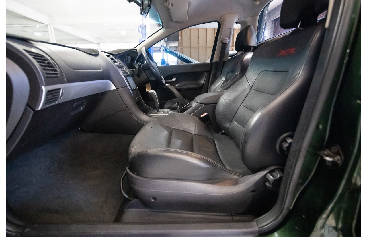 6/2003 Ford BA Falcon XR6T 2d Utility Harvest Green Metallic Turbo 4.0L - Modified