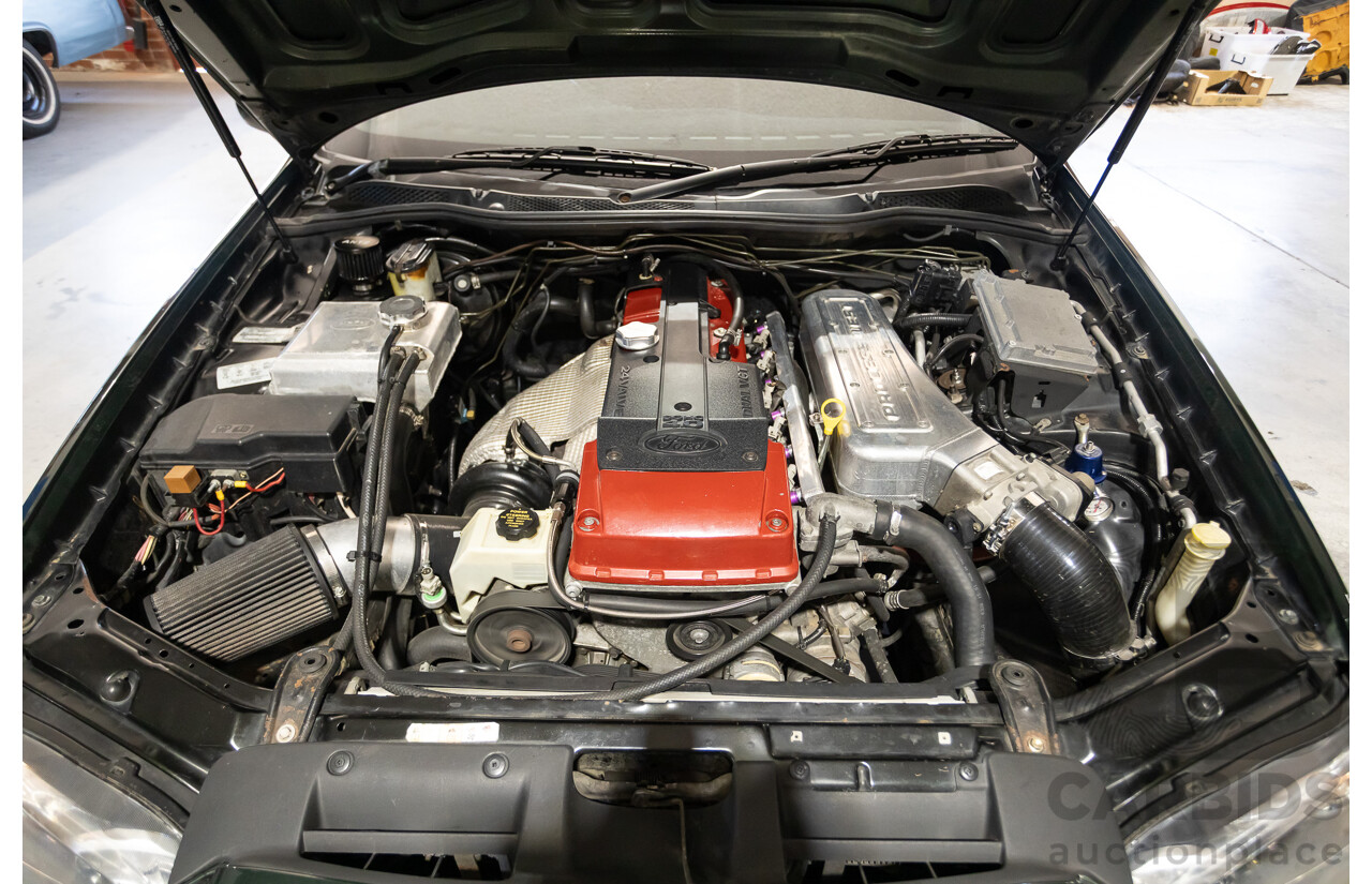 6/2003 Ford BA Falcon XR6T 2d Utility Harvest Green Metallic Turbo 4.0L - Modified