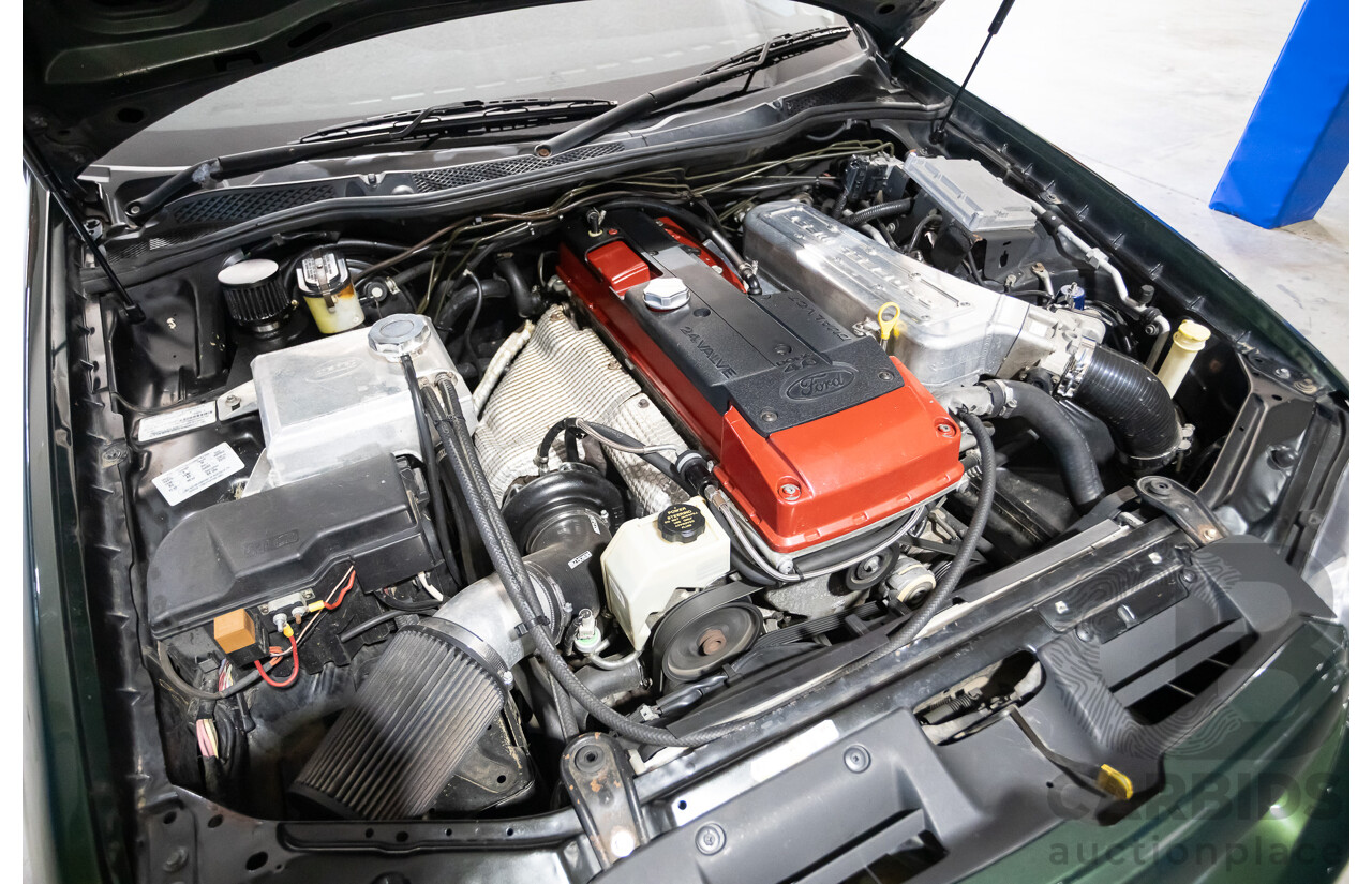 6/2003 Ford BA Falcon XR6T 2d Utility Harvest Green Metallic Turbo 4.0L - Modified