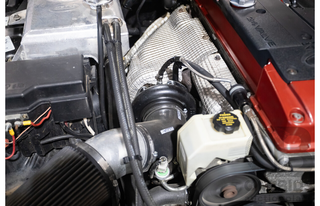 6/2003 Ford BA Falcon XR6T 2d Utility Harvest Green Metallic Turbo 4.0L - Modified