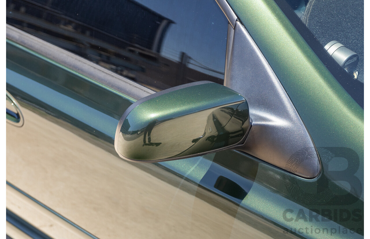 6/2003 Ford BA Falcon XR6T 2d Utility Harvest Green Metallic Turbo 4.0L - Modified