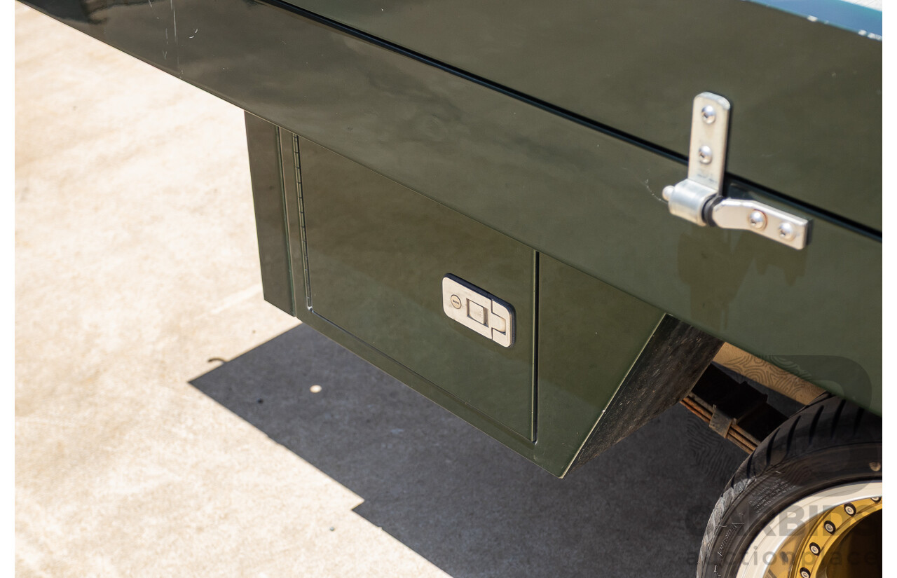 6/2003 Ford BA Falcon XR6T 2d Utility Harvest Green Metallic Turbo 4.0L - Modified