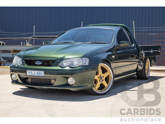 6/2003 Ford BA Falcon XR6T 2d Utility Harvest Green Metallic Turbo 4.0L - Modified
