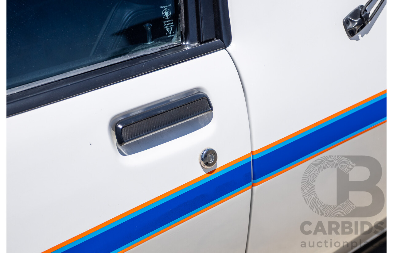 2/1972 Holden HQ Belmont 2d Utility White Sandman Tribute V8 - Modified