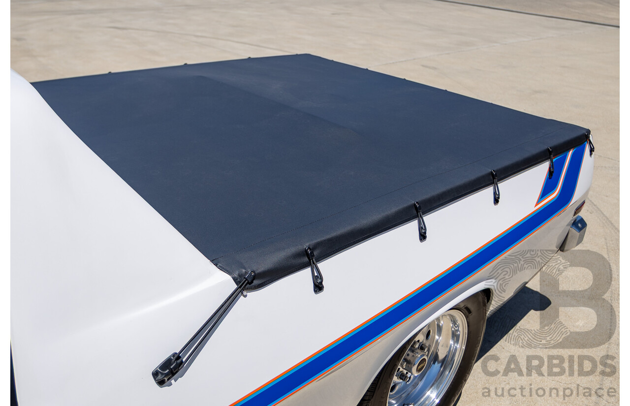 2/1972 Holden HQ Belmont 2d Utility White Sandman Tribute V8 - Modified