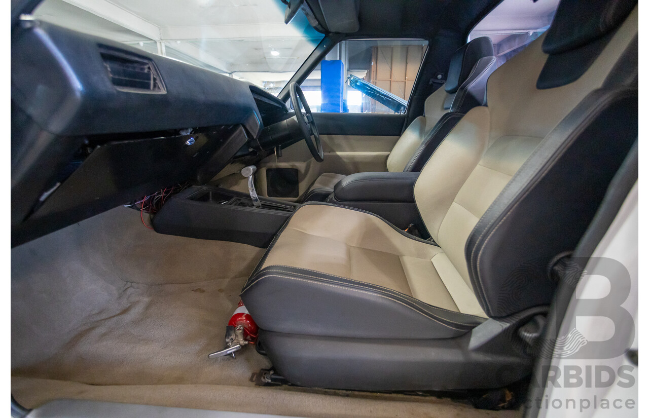 2/1972 Holden HQ Belmont 2d Utility White Sandman Tribute V8 - Modified