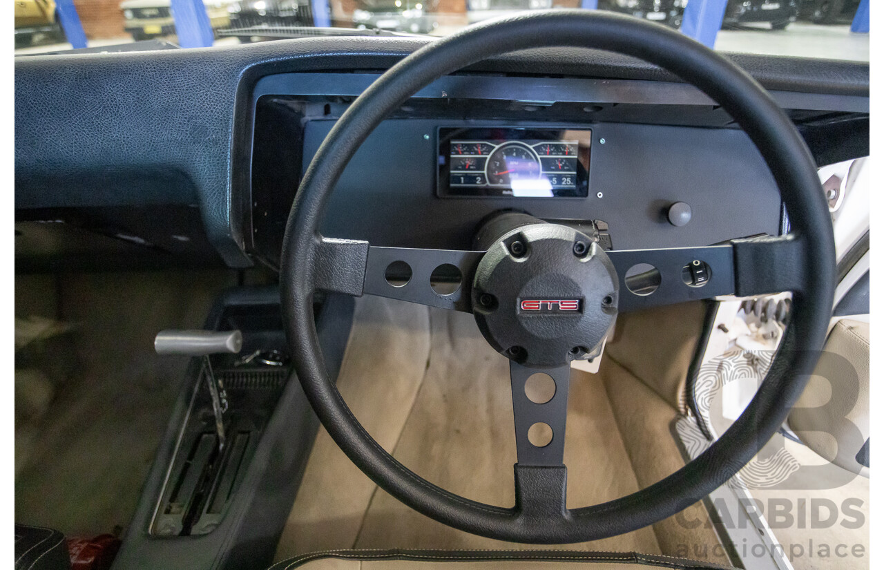 2/1972 Holden HQ Belmont 2d Utility White Sandman Tribute V8 - Modified