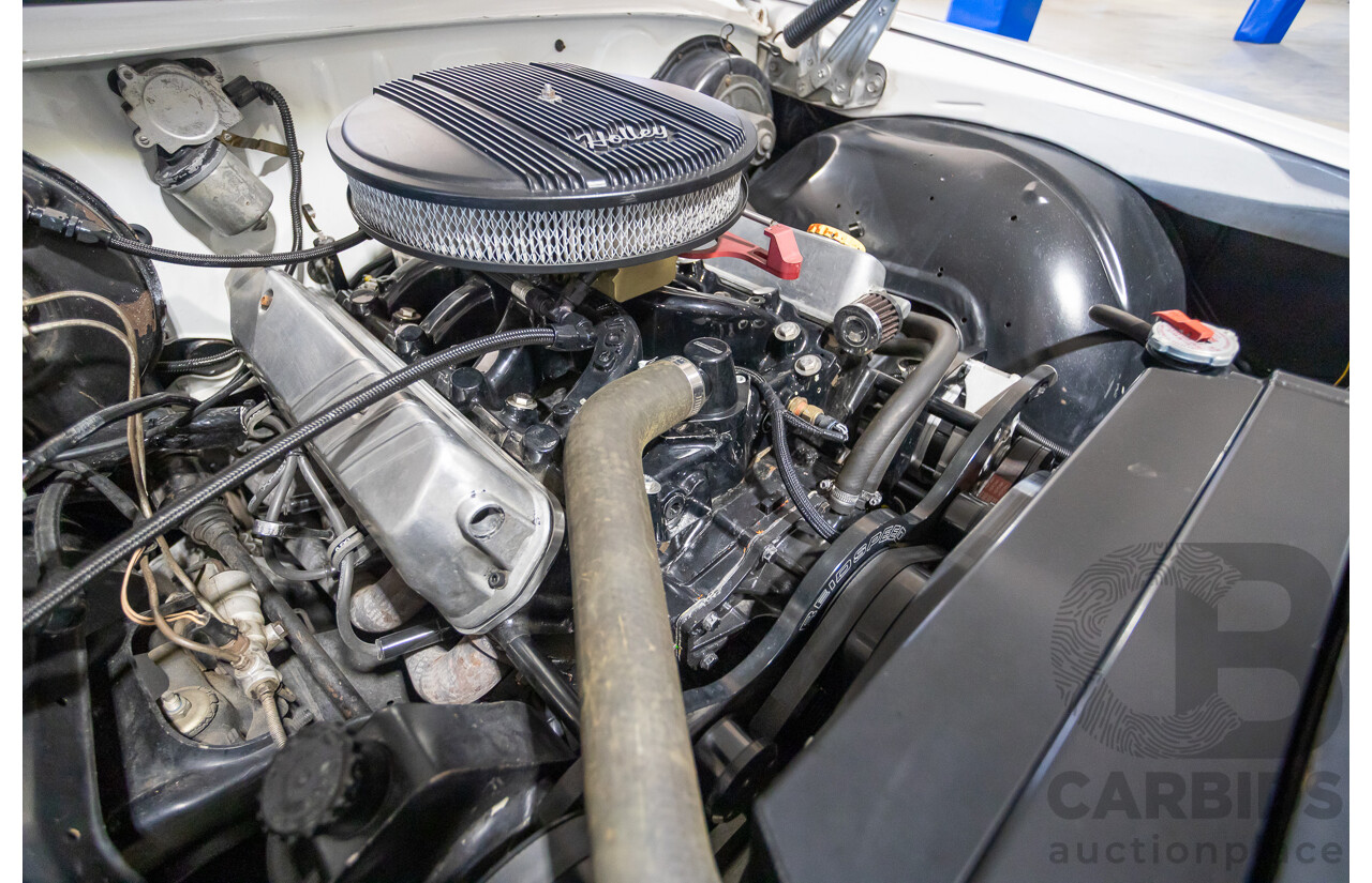 2/1972 Holden HQ Belmont 2d Utility White Sandman Tribute V8 - Modified