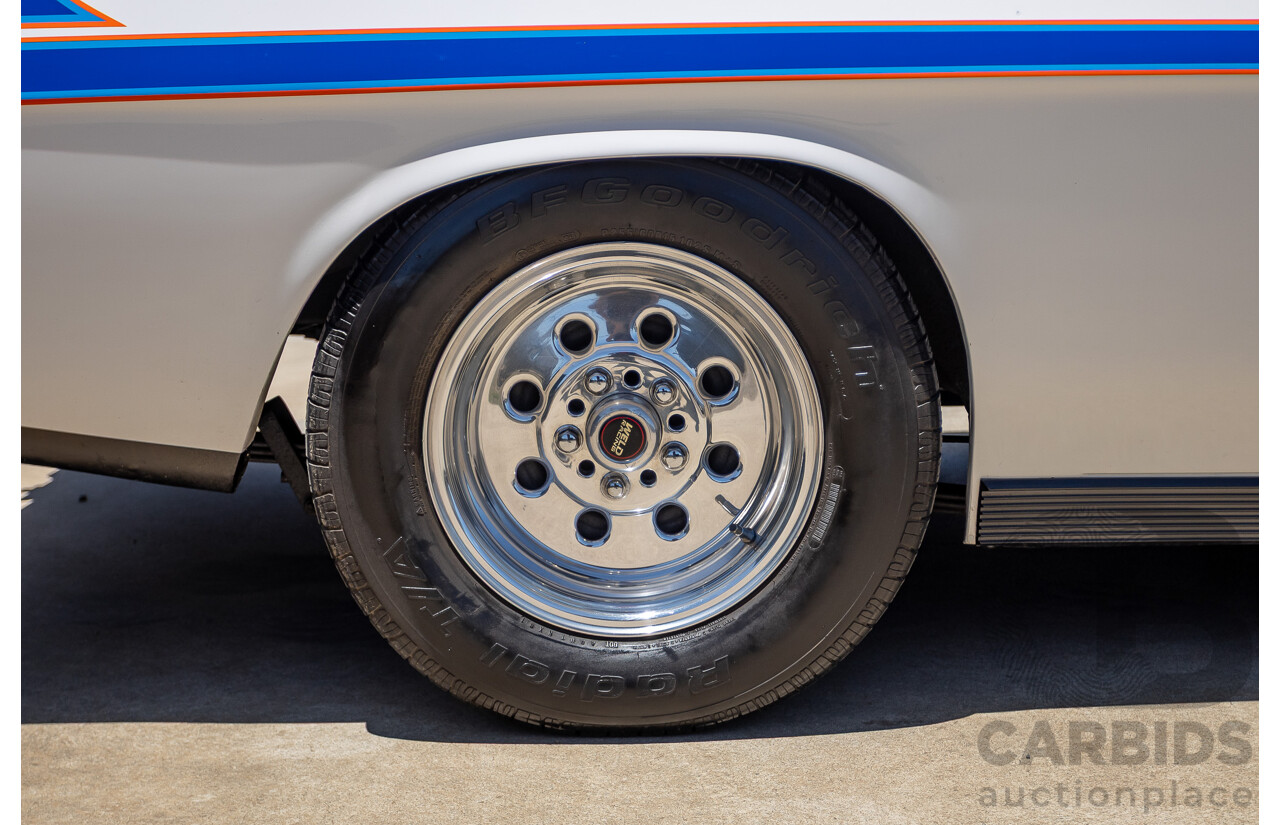 2/1972 Holden HQ Belmont 2d Utility White Sandman Tribute V8 - Modified