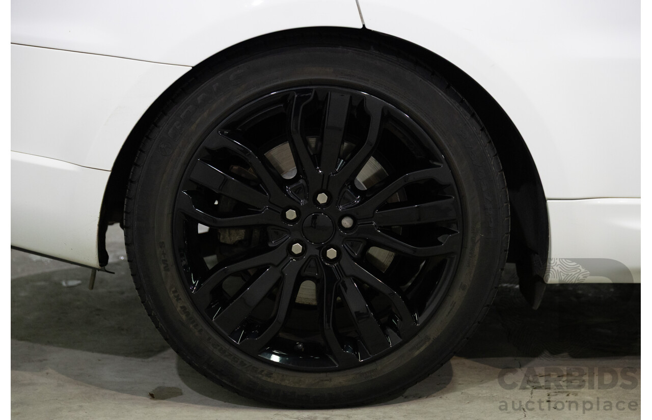 01/2017 Land Rover Range Rover Sport 3.0 TDV6 SE (AWD) LW MY17 4d Wagon Fuji White Turbo Diesel V6 3.0L