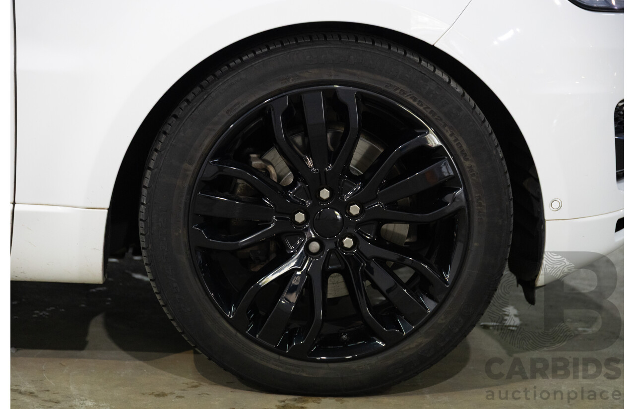 01/2017 Land Rover Range Rover Sport 3.0 TDV6 SE (AWD) LW MY17 4d Wagon Fuji White Turbo Diesel V6 3.0L