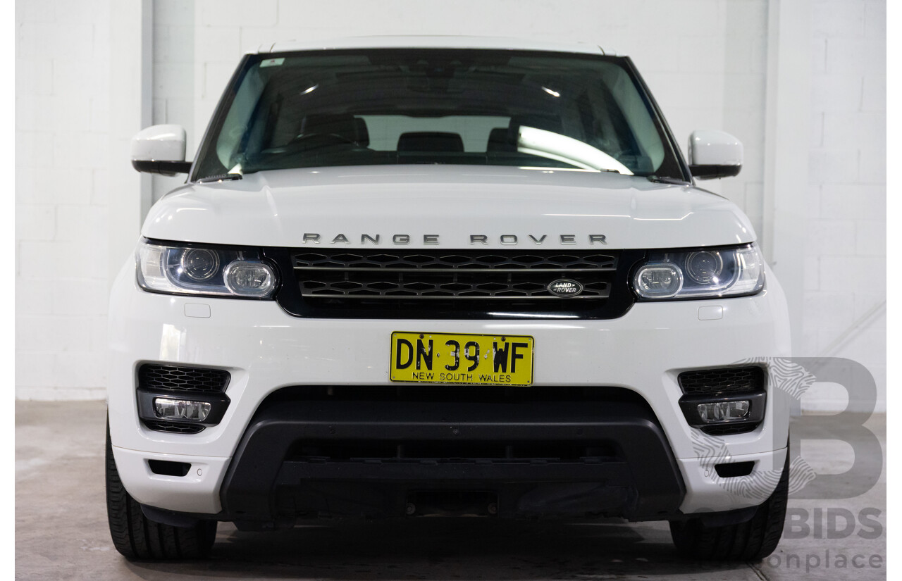 01/2017 Land Rover Range Rover Sport 3.0 TDV6 SE (AWD) LW MY17 4d Wagon Fuji White Turbo Diesel V6 3.0L