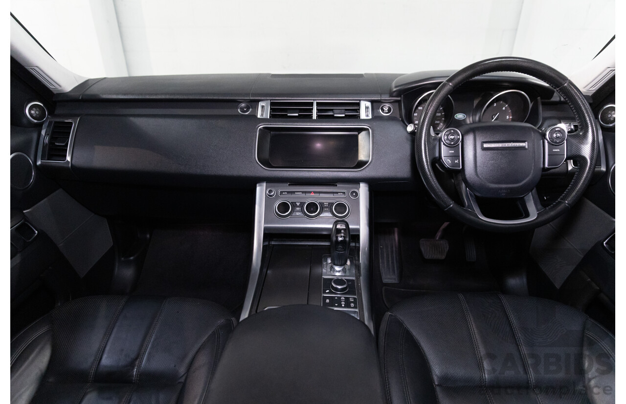 01/2017 Land Rover Range Rover Sport 3.0 TDV6 SE (AWD) LW MY17 4d Wagon Fuji White Turbo Diesel V6 3.0L