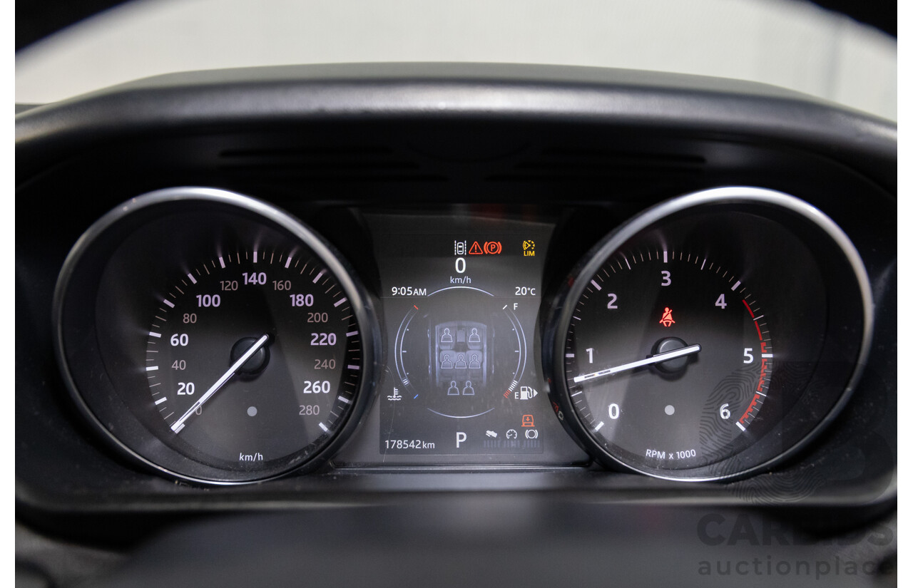 01/2017 Land Rover Range Rover Sport 3.0 TDV6 SE (AWD) LW MY17 4d Wagon Fuji White Turbo Diesel V6 3.0L