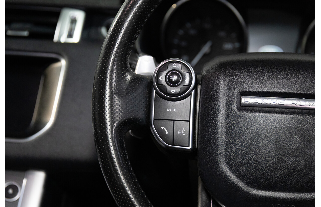 01/2017 Land Rover Range Rover Sport 3.0 TDV6 SE (AWD) LW MY17 4d Wagon Fuji White Turbo Diesel V6 3.0L