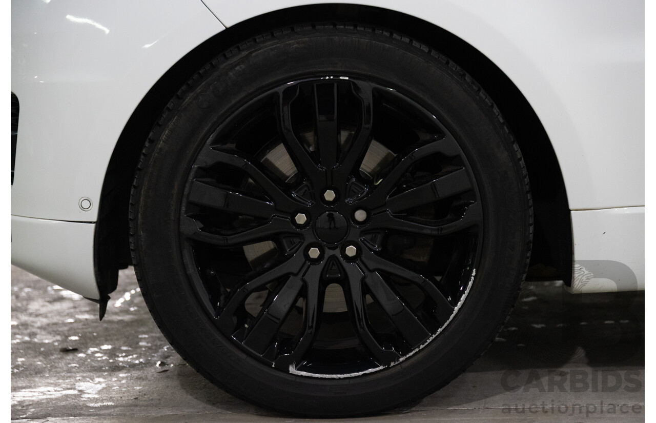 01/2017 Land Rover Range Rover Sport 3.0 TDV6 SE (AWD) LW MY17 4d Wagon Fuji White Turbo Diesel V6 3.0L